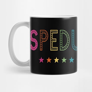 Speducator tee Special Education Teacher Sped Ed squad tee Mug